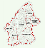 Naselja opine Visoko - klikni za uveanje